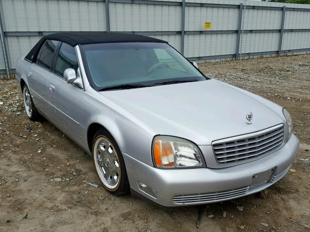 1G6KD54Y81U225824 - 2001 CADILLAC DEVILLE SILVER photo 1