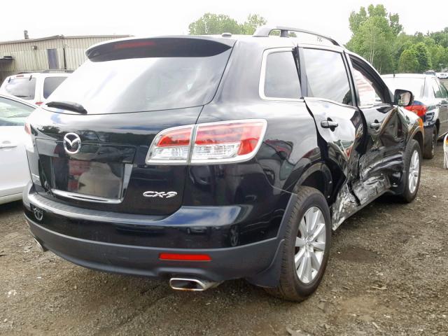 JM3TB38V580155185 - 2008 MAZDA CX-9 BLACK photo 4