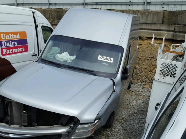 1N6BF0LY7CN111206 - 2012 NISSAN NV 2500 SILVER photo 2