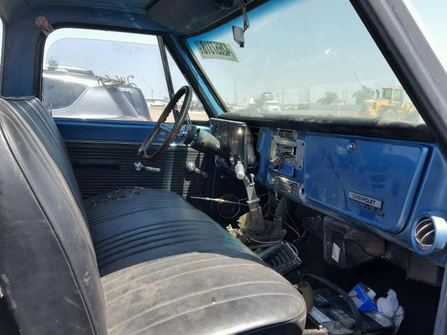 CE240Z146498 - 1970 CHEVROLET C-10 BLUE photo 5