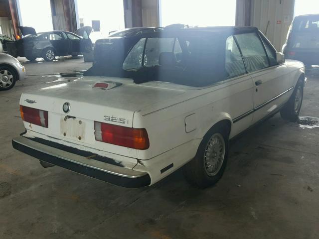 WBABB2306H1943684 - 1987 BMW 325 I AUTO WHITE photo 4