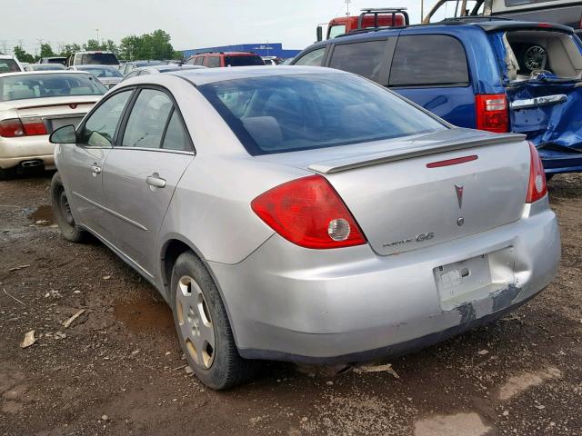 1G2ZF55B164234991 - 2006 PONTIAC G6 SE SILVER photo 3