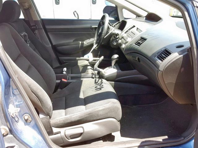 19XFA1F68AE044197 - 2010 HONDA CIVIC LX-S أزرق صورة 5