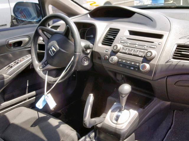 19XFA1F68AE044197 - 2010 HONDA CIVIC LX-S أزرق صورة 9