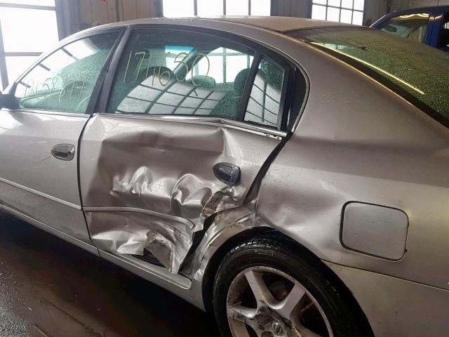 1N4BL11D02C714760 - 2002 NISSAN ALTIMA SE SILVER photo 9