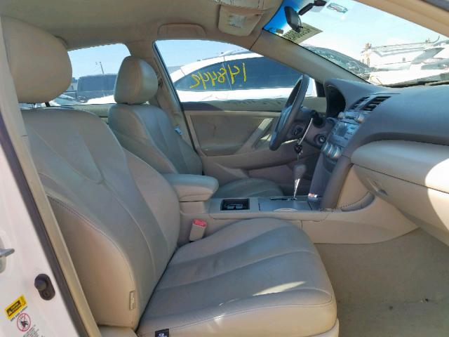 4T1BE46K97U550225 - 2007 TOYOTA CAMRY NEW WHITE photo 5