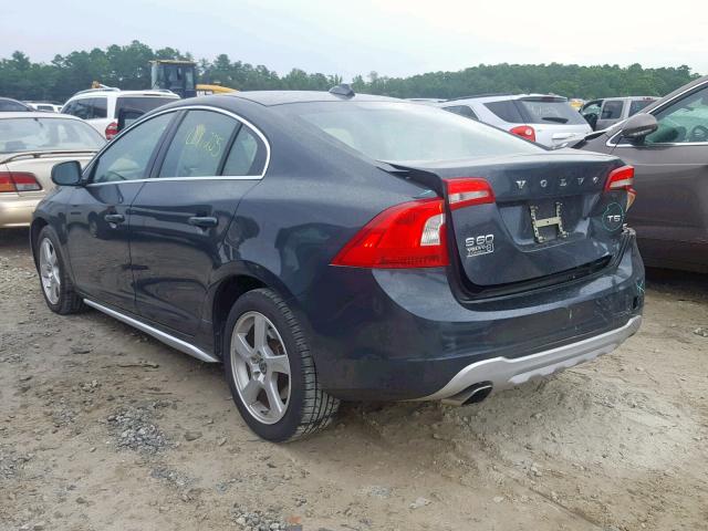 YV1622FS8C2038846 - 2012 VOLVO S60 T5 GRAY photo 3