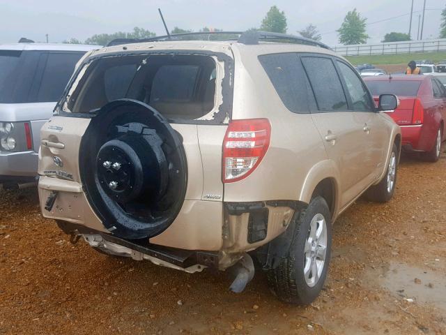 JTMBK31V79D009850 - 2009 TOYOTA RAV4 LIMIT GOLD photo 4