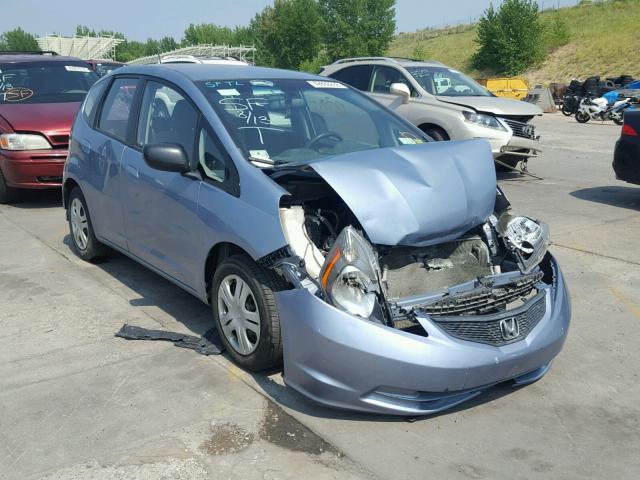 JHMGE8H36BC005703 - 2011 HONDA FIT SILVER photo 1