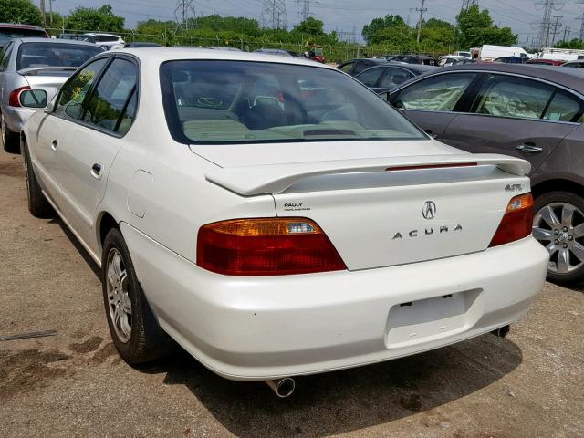 19UUA5669YA003705 - 2000 ACURA 3.2TL WHITE photo 3