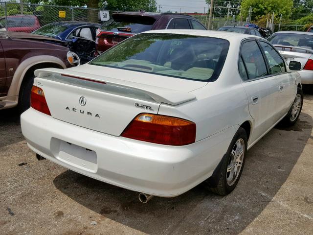 19UUA5669YA003705 - 2000 ACURA 3.2TL WHITE photo 4