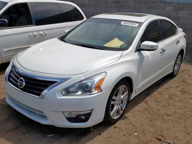 1N4BL3AP6DC151304 - 2013 NISSAN ALTIMA 3.5 WHITE photo 2