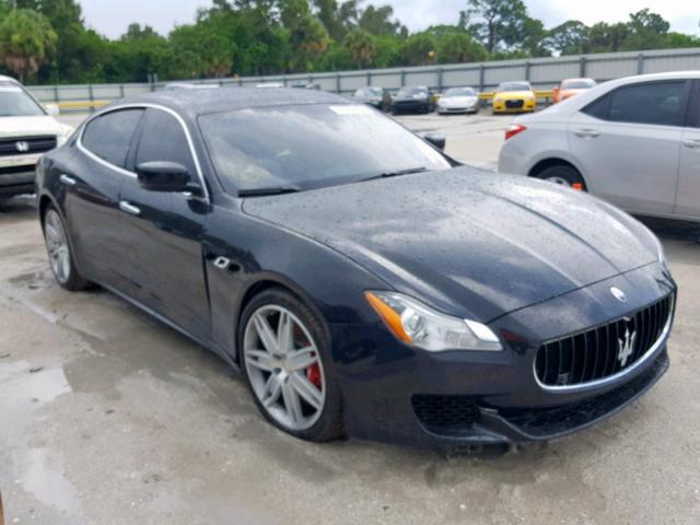 ZAM56RRA7G1184325 - 2016 MASERATI QUATTROPOR BLACK photo 1