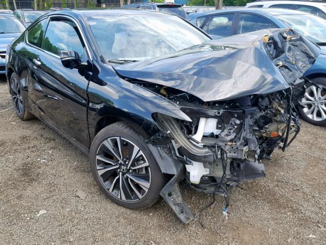 1HGCT2B82HA007073 - 2017 HONDA ACCORD EXL BLACK photo 1