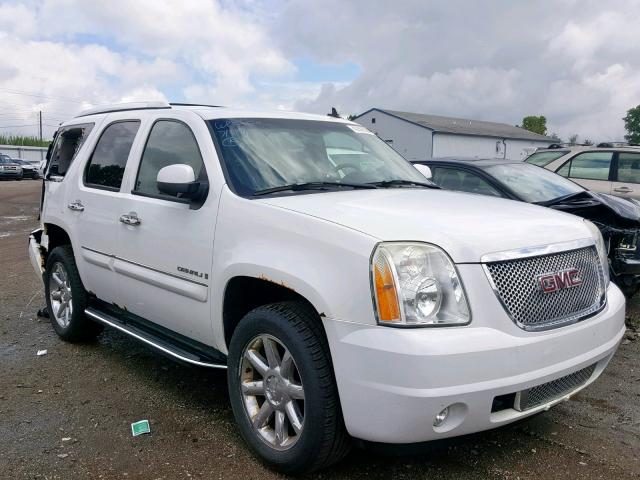 1GKFK63897J283161 - 2007 GMC YUKON DENA WHITE photo 1