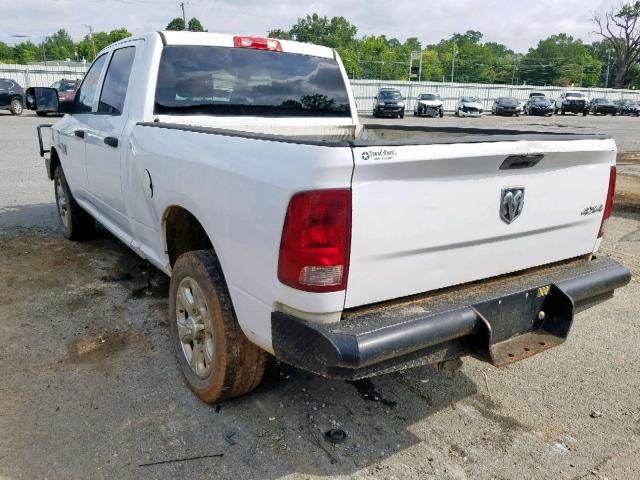 3D7TT2CT3BG512278 - 2011 DODGE RAM 2500 WHITE photo 3