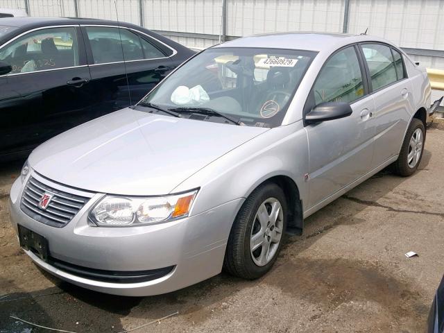 1G8AJ55F17Z208710 - 2007 SATURN ION LEVEL SILVER photo 2