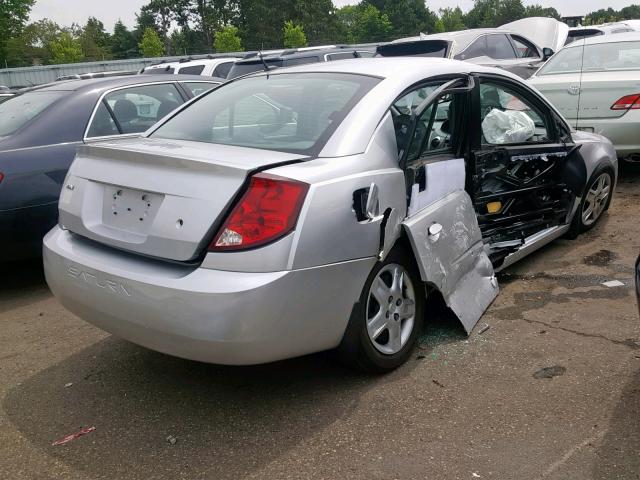 1G8AJ55F17Z208710 - 2007 SATURN ION LEVEL SILVER photo 4