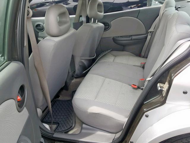 1G8AJ55F17Z208710 - 2007 SATURN ION LEVEL SILVER photo 6