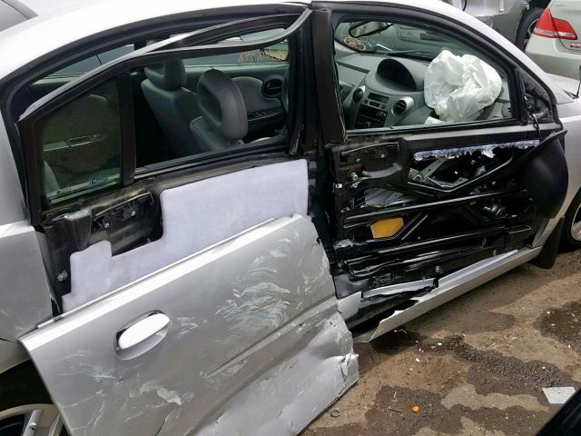 1G8AJ55F17Z208710 - 2007 SATURN ION LEVEL SILVER photo 9