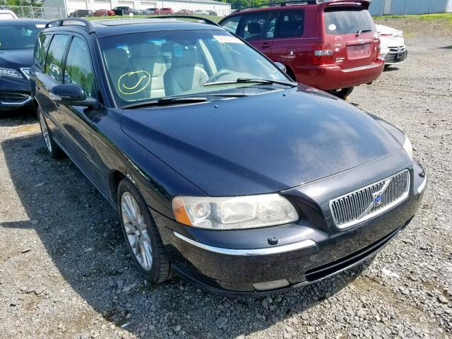 YV1SW592372668568 - 2007 VOLVO V70 2.5T BLACK photo 1