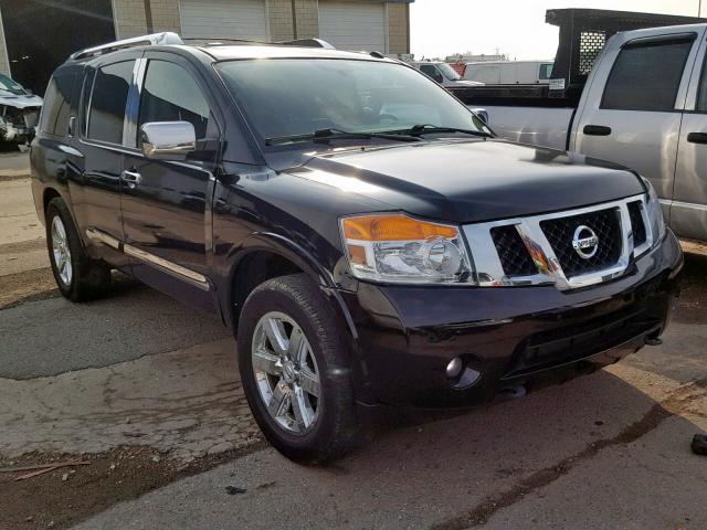 5N1AA0NC5CN615859 - 2012 NISSAN ARMADA SV BLACK photo 1