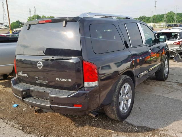 5N1AA0NC5CN615859 - 2012 NISSAN ARMADA SV BLACK photo 4