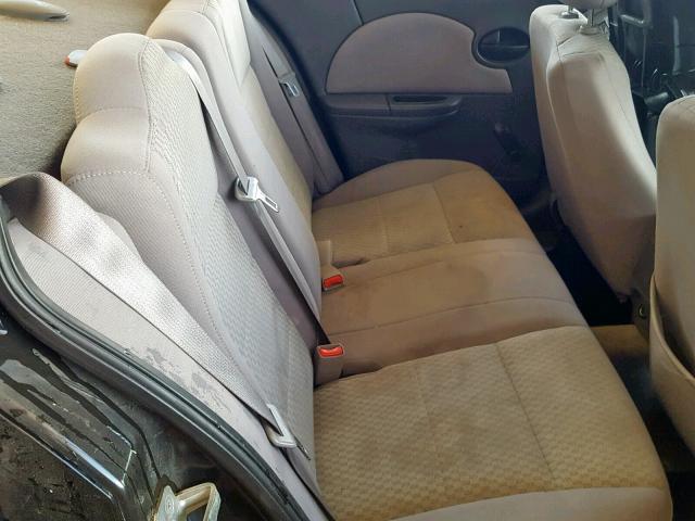 1G8AJ55F26Z104094 - 2006 SATURN ION LEVEL BLACK photo 6