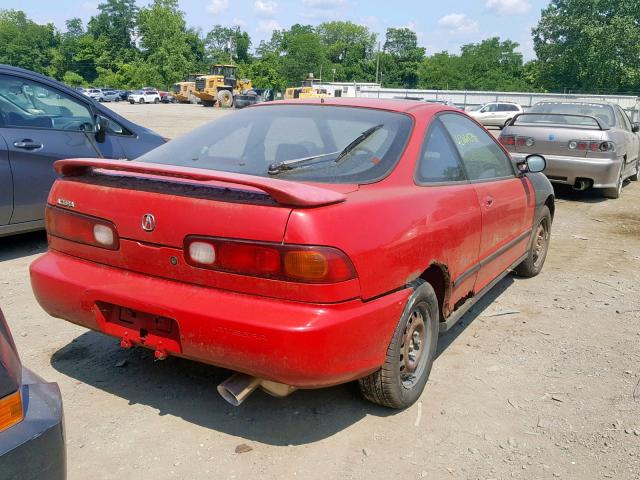 JH4DC4353SS022166 - 1995 ACURA INTEGRA LS RED photo 4