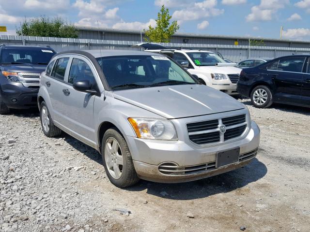 1B3HB28C88D761193 - 2008 DODGE CALIBER GRAY photo 1