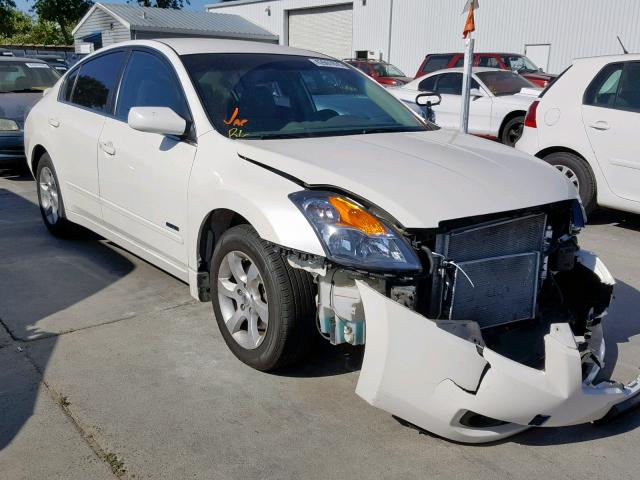 1N4CL21E78C134207 - 2008 NISSAN ALTIMA HYB WHITE photo 1