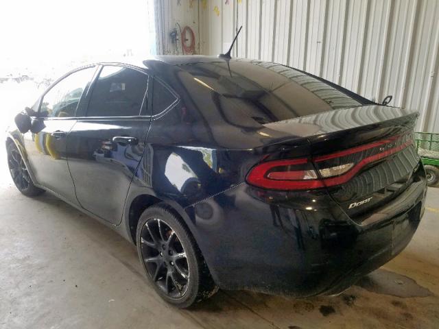 1C3CDFBA1DD107720 - 2013 DODGE DART SXT BLACK photo 3