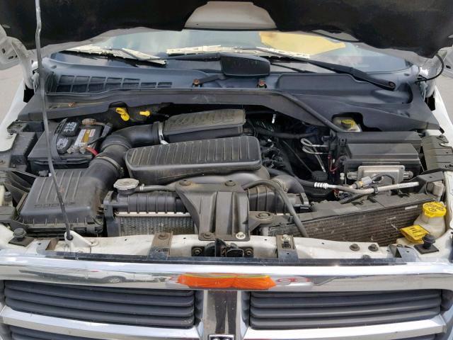 1D4HB38N84F235878 - 2004 DODGE DURANGO ST WHITE photo 7