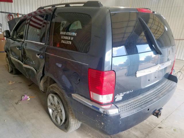 1A8HW58238F150867 - 2008 CHRYSLER ASPEN LIMI BLUE photo 3