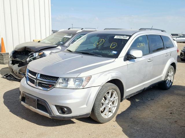 3C4PDCBB5DT699931 - 2013 DODGE JOURNEY SX GRAY photo 2