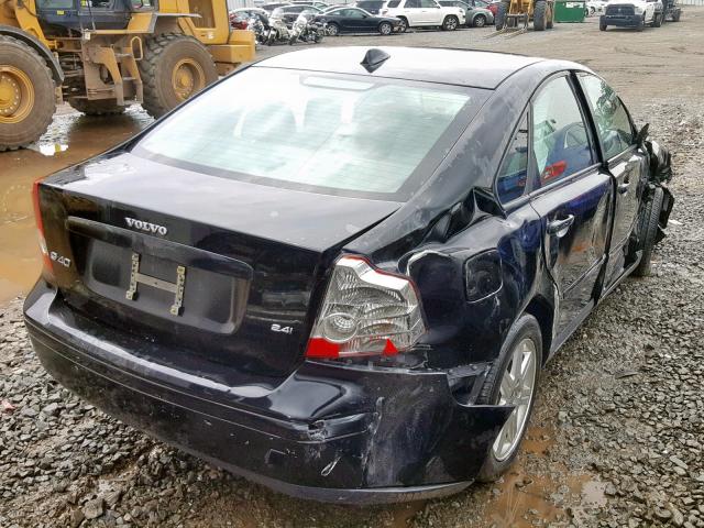 YV1MS382162223819 - 2006 VOLVO S40 2.4I BLACK photo 4