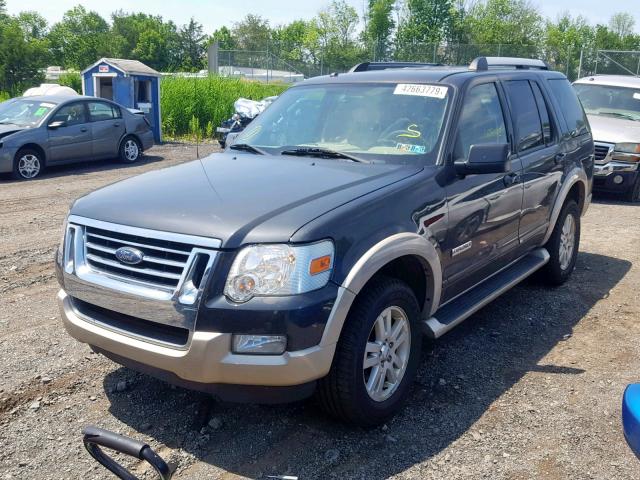 1FMEU74E37UA68512 - 2007 FORD EXPLORER E CHARCOAL photo 2