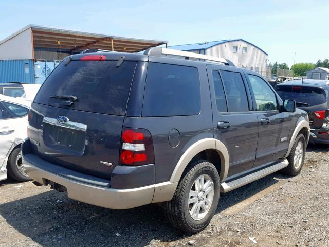 1FMEU74E37UA68512 - 2007 FORD EXPLORER E CHARCOAL photo 4