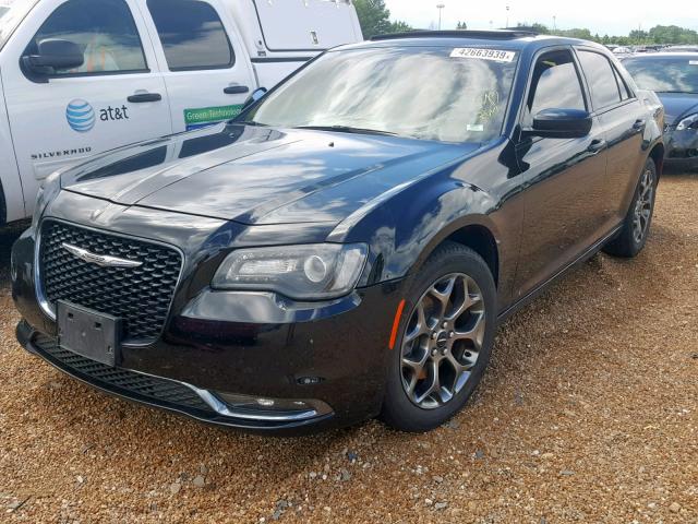 2C3CCAGG8GH142538 - 2016 CHRYSLER 300 S BLACK photo 2