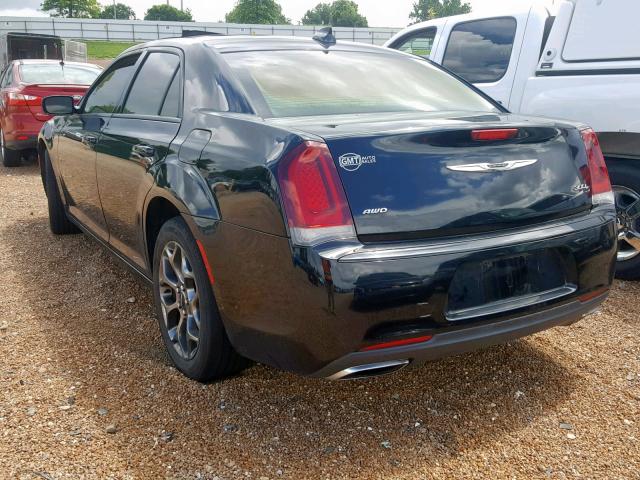 2C3CCAGG8GH142538 - 2016 CHRYSLER 300 S BLACK photo 3