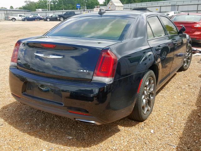 2C3CCAGG8GH142538 - 2016 CHRYSLER 300 S BLACK photo 4