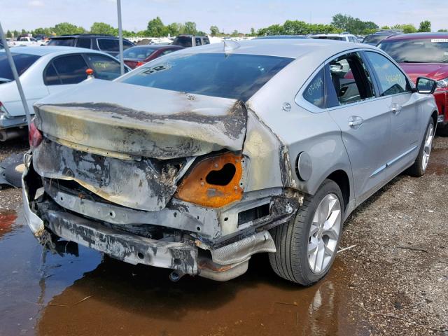 2G1125S39J9154256 - 2018 CHEVROLET IMPALA PRE SILVER photo 4