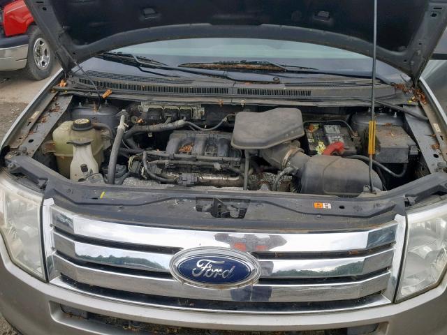 2FMDK36CX8BA40977 - 2008 FORD EDGE SE SILVER photo 7