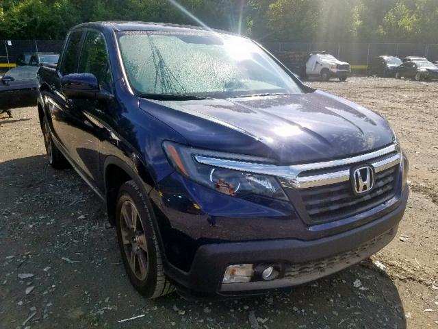 5FPYK3F53HB023732 - 2017 HONDA RIDGELINE BLUE photo 9