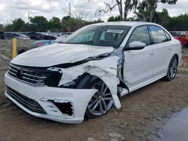 1VWAA7A38JC016897 - 2018 VOLKSWAGEN PASSAT S WHITE photo 2