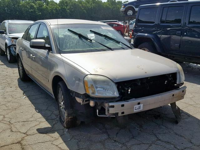 1MEFM421X5G603997 - 2005 MERCURY MONTEGO PR ოქროსფერი ფოტო 1