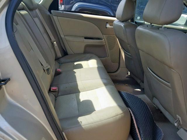 1MEFM421X5G603997 - 2005 MERCURY MONTEGO PR ოქროსფერი ფოტო 6