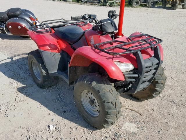 1HFTE370XD4402568 - 2013 HONDA TRX420 FA RED photo 1