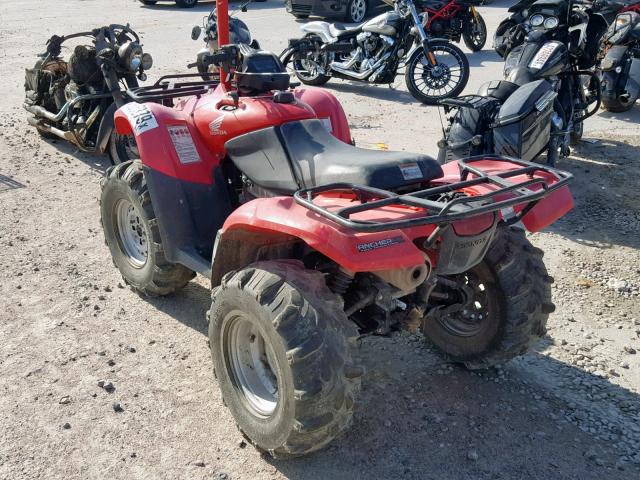 1HFTE370XD4402568 - 2013 HONDA TRX420 FA RED photo 3