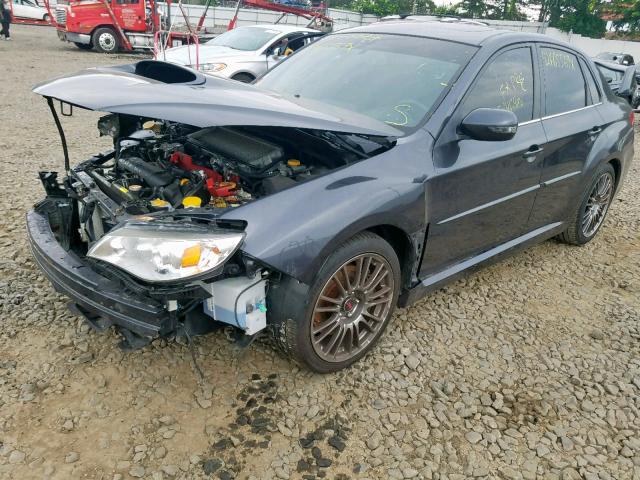 JF1GV8J65DL024046 - 2013 SUBARU IMPREZA WR GRAY photo 2